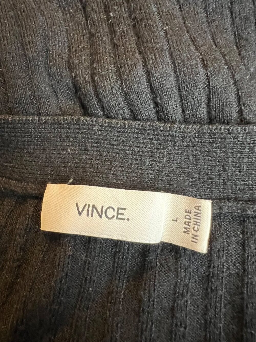 Vince Ribbed Cardigan Duster - Picture 6 of 8